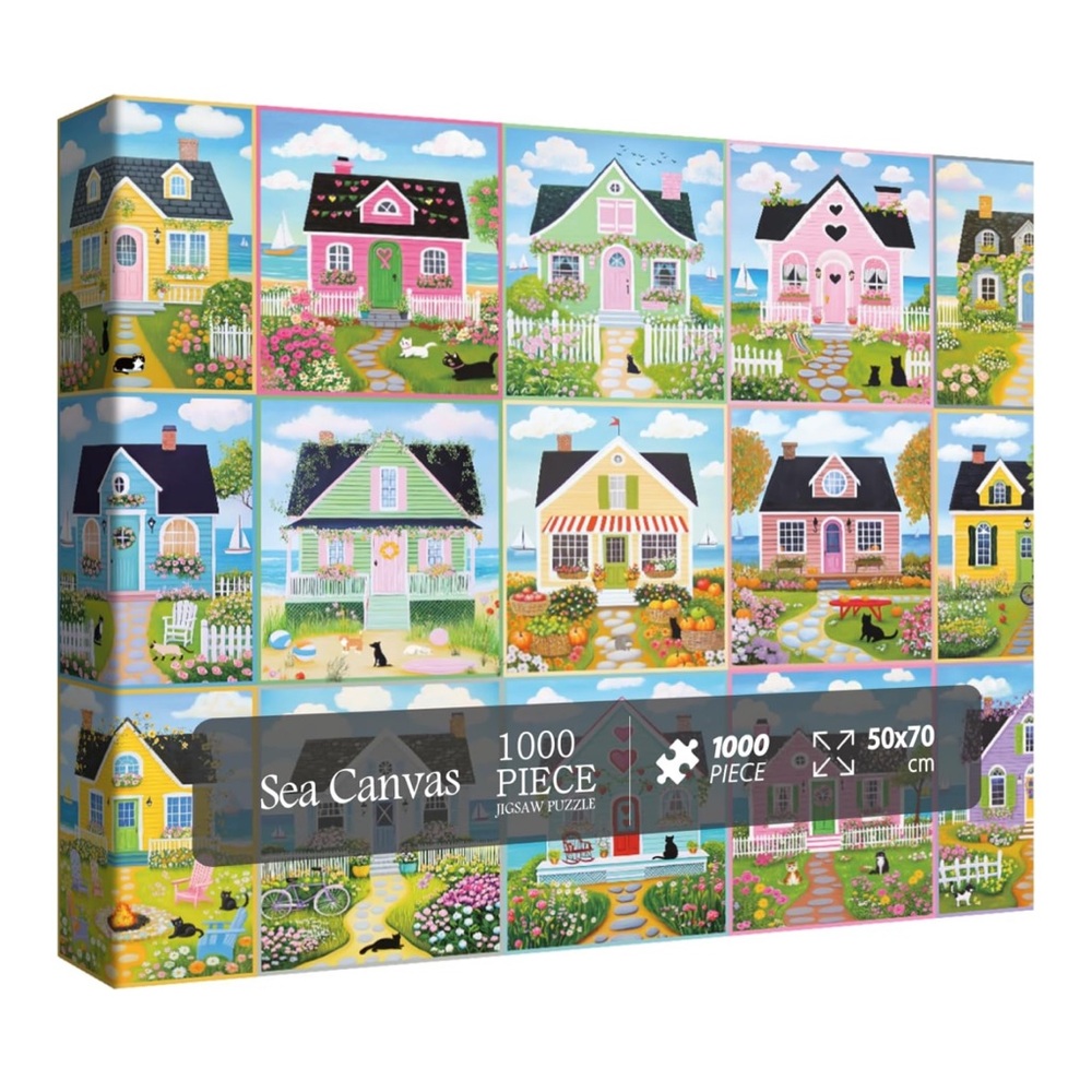 Sea Canvas 1000 Piece Jigsaw Puzzle